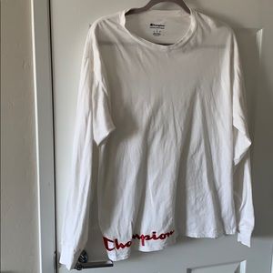 Champion long sleeve tee shirt